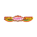 Super Mega Fluffy Rainbow Vegas Jackpot Casino Logo