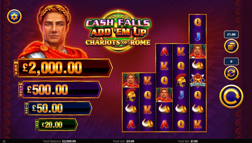 Cash Falls Add 'Em Up Chariots of Rome.jpg